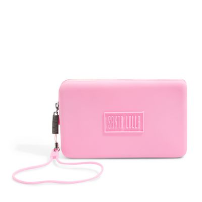 Clutch Borracha Rosa Chiclete