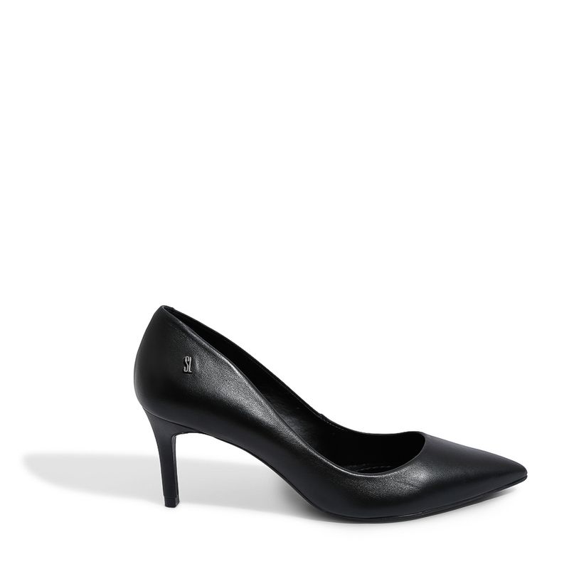 Scarpin clearance salto preto