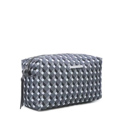 Necessaire Nylon Cubos Preta