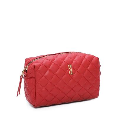 Necessaire Matelassê Vermelha