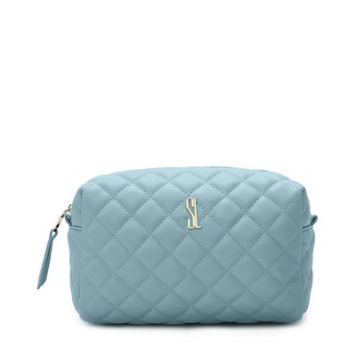 Necessaire Matelassê Azul Claro