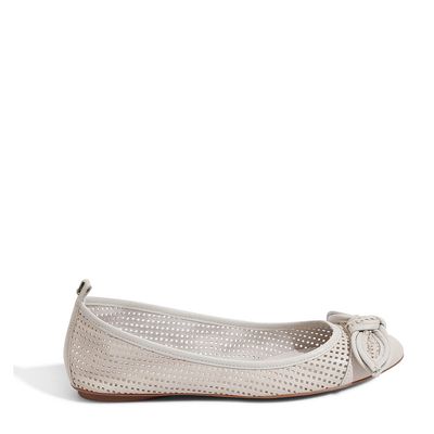 Sapatilha Couro Pelica Soft Branco Gelo