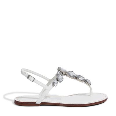 Rasteira Napa Santorine Branco