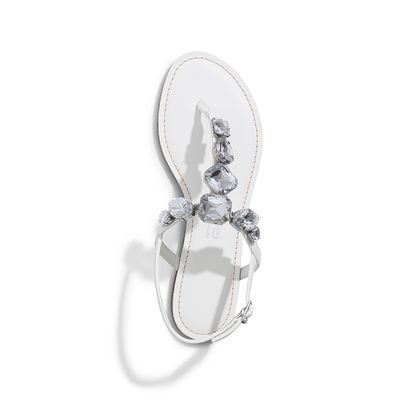 Rasteira Napa Santorine Branco