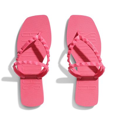 Flip Flop Borracha Rosa Camélia