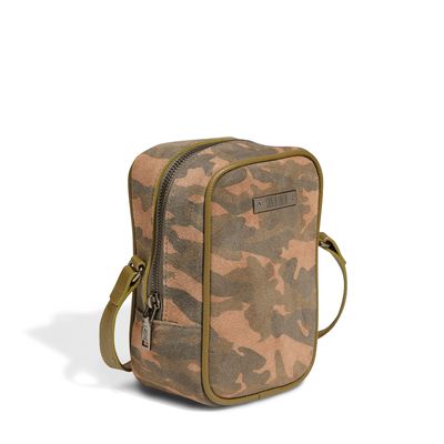 Bolsa Porta Celular Camurça Verde Camuflado Transversal