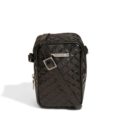 Bolsa Maxi Escamas Preto