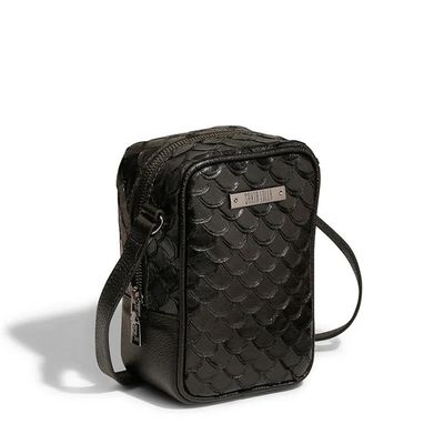 Bolsa Maxi Escamas Preto