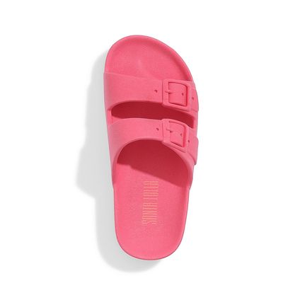 Sandália Slide Infantil Rosa Camélia Borracha