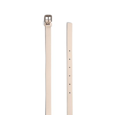 Cinto Couro Floater Branco Gelo
