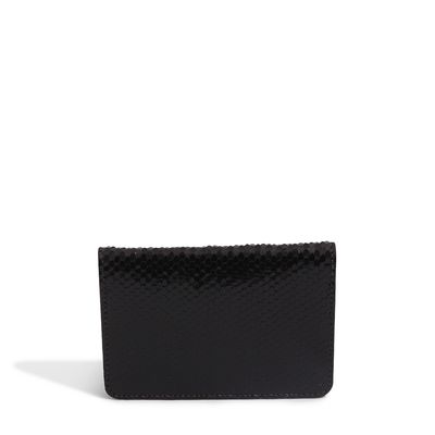 Carteira Couro Snake Petit Preto