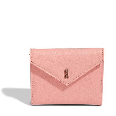 Carteira Couro Floater Rosa Chiclete