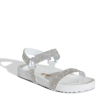 Papete Branca com Strass