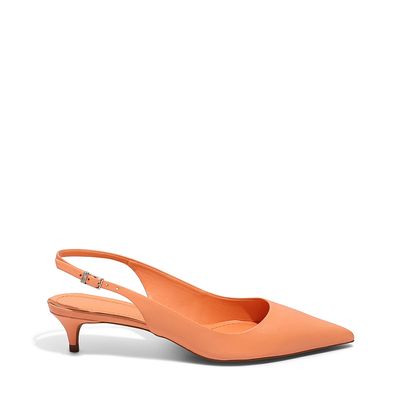 Scarpin Couro Confort Flame