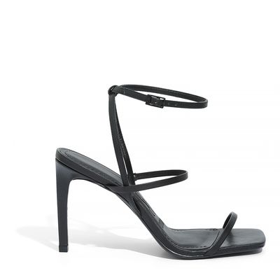Sandália Couro Pelica Premium Preto