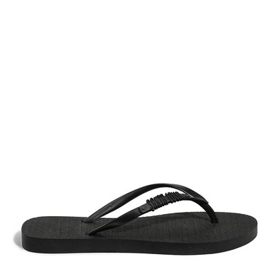 Flip Flop Borracha Preto