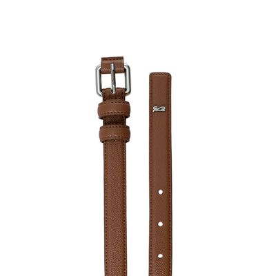 Cinto Croco Fino Sl Caramelo