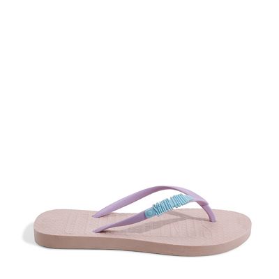 Flip Flop Borracha Rosa Quartzo