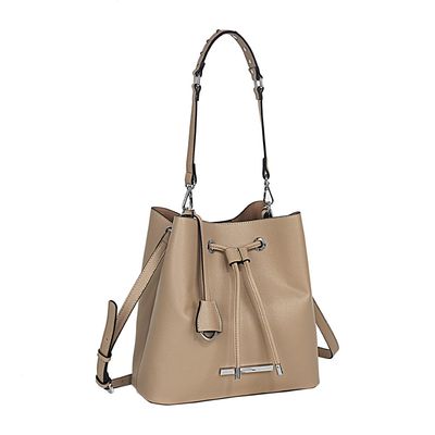 Bolsa Caviar Bege Areia