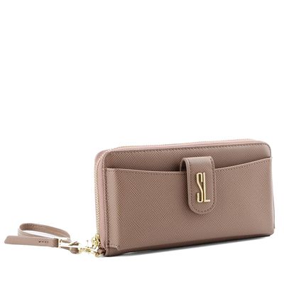 Carteira Risco Taupe
