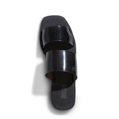 Rasteira Borracha Preto