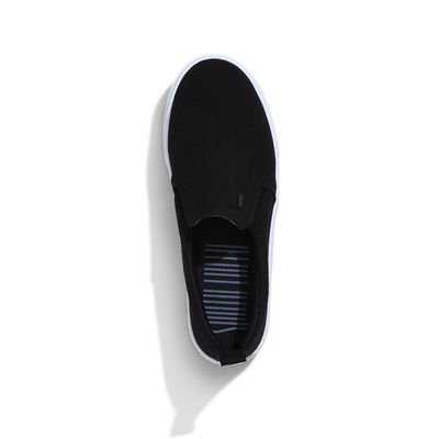 Tênis Slip On Lona Deserto Preto