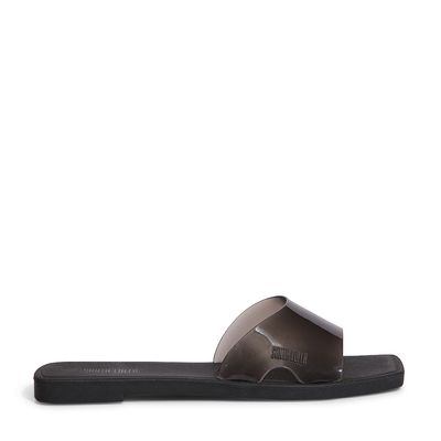 Rasteira Borracha Preto