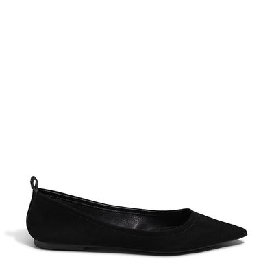 Sapatilha Couro Camurça Premium Preto