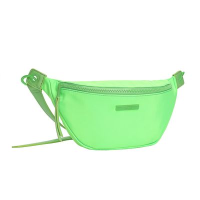 Bolsa Pochete Nylon Verde Neon