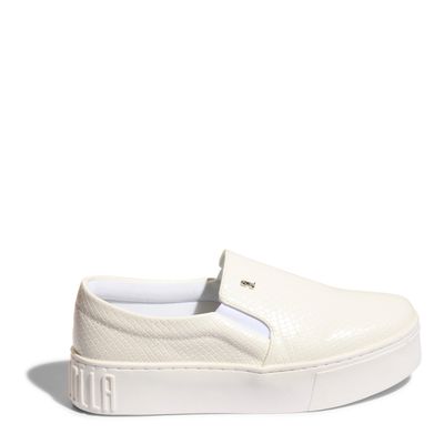 Tênis Slip On Cobra Branco