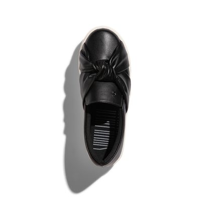 Tênis Slip On Santorine Nó Preto