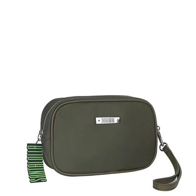 Necessaire Nylon Verde Militar