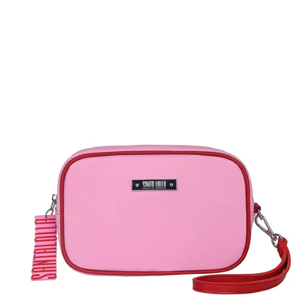 Necessaire Rosa Média Alça