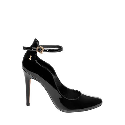 Scarpin Boneca Envernizado Preto