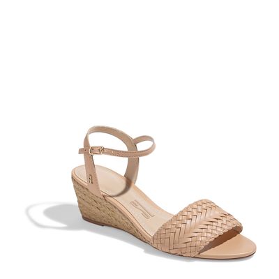 Sandália Espadrille Napa Bege Salto Baixo