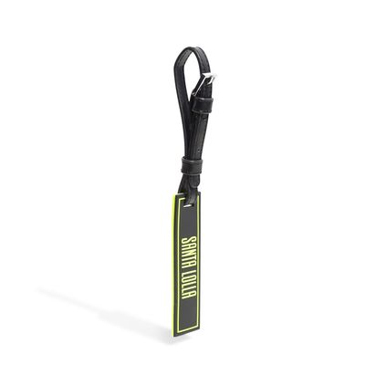 Chaveiro Borracha Preto e Verde