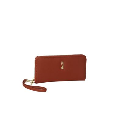 Carteira Caviar Marrom Safari