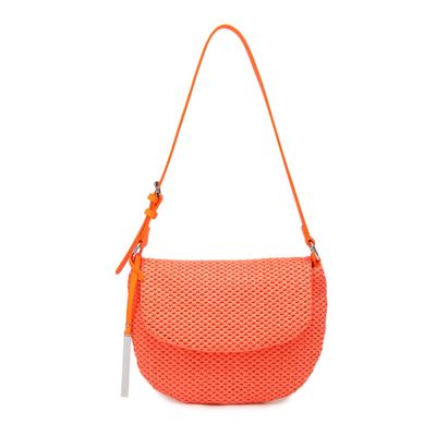 Bolsa Tramado Laranja Tangerina