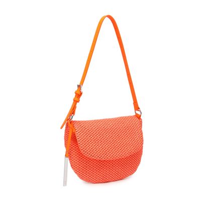 Bolsa Tramado Laranja Tangerina