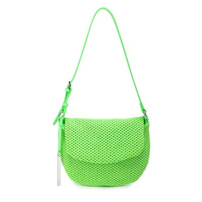 Bolsa Tramado Verde Menta