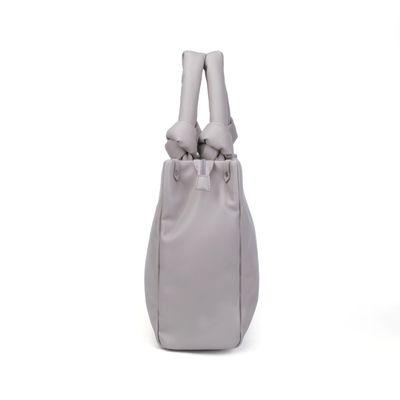 Bolsa Mestiço Pu Cinza Alça de Ombro