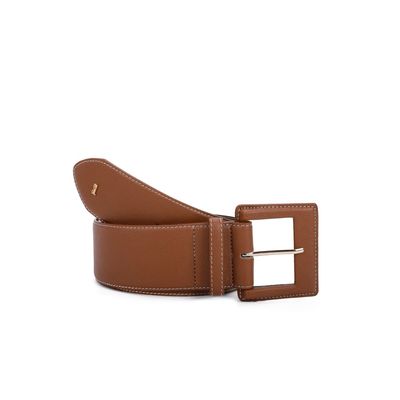 Cinto Caviar Pu Marrom Rust