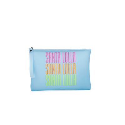 Clutch Borracha Azul Maresia
