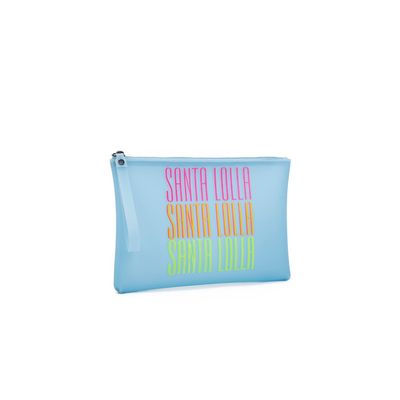 Clutch Borracha Azul Maresia