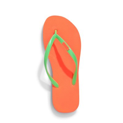 Flip Flop Borracha Laranja Tangerina