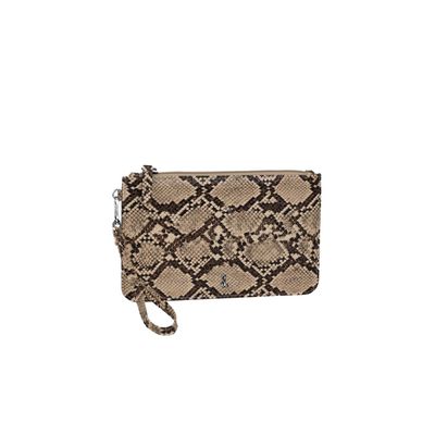 Clutch Bege Animal Print