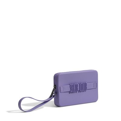 Clutch Borracha Soft Purple