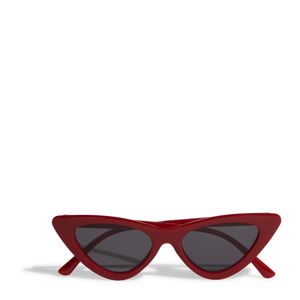 Óculos de Sol Retrô Gatinho Vermelho