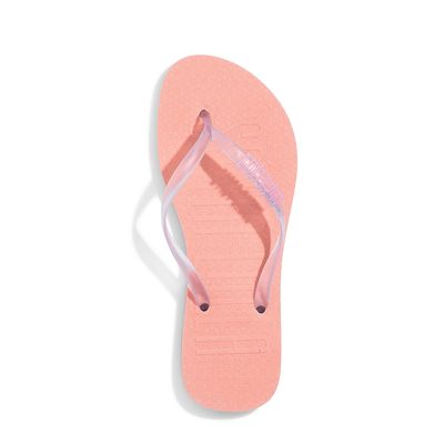 Rasteira Borracha Hot Peach