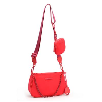 Bolsa Nylon Rosa Intenso